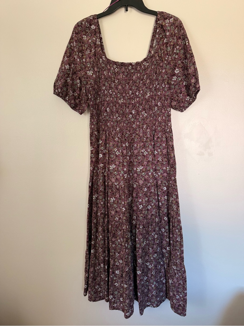 Floral Midi Dress- Large